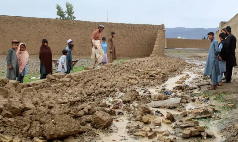بلوچستان میں سیلابی تباہی، سات افراد جاں بحق، سینکڑوں گھر تباہ
